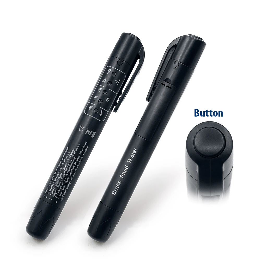 Auto Brake Fluid Oil Tester Detection Pen with 5 LED indicator Car Testing Tool |