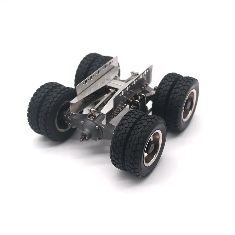 Qin24 1/24 RC тяжелый грузовик в сборе миддель и задний мост с комплектом подвески