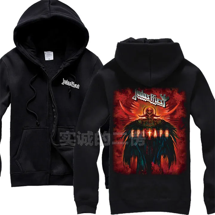 12 видов крутых клинок Judas Priest Rock черная толстовка с капюшоном в виде ракушки куртка Панк Череп Демон металлический свитшот на молнии Sudadera 3d принт - Цвет: 6