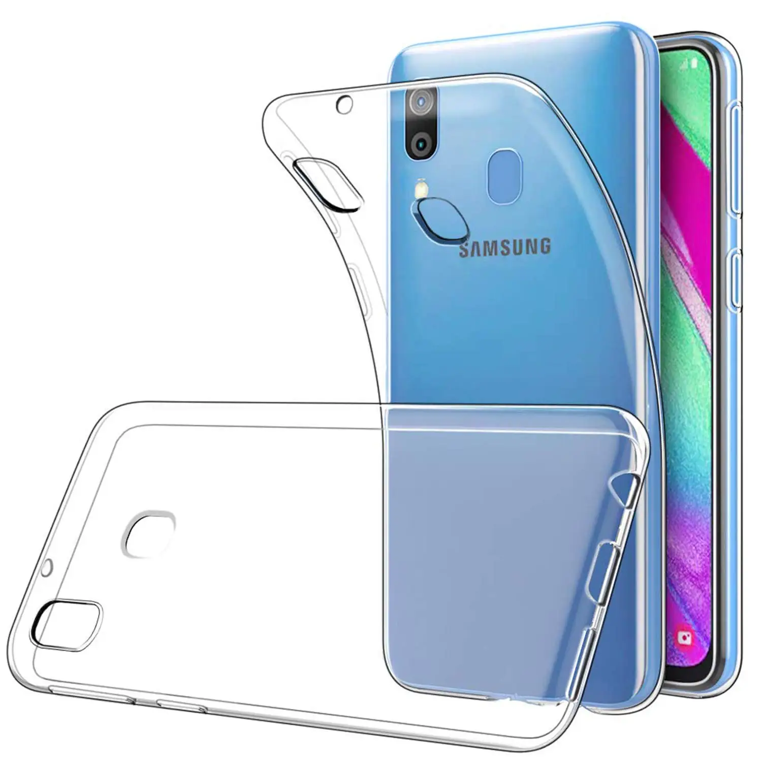 Transparent Silicone Case For Samsung Galaxy A50 A30 A10 A20 A40 A60 A70 A80 A20E TPU A50s A30s A10s A10e |