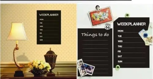 Еженедельный планировщик календарь наклейка на стену память доска сделай сам