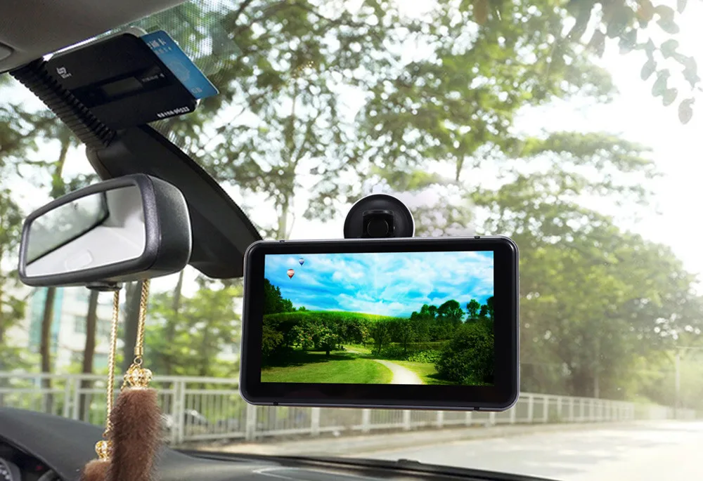 7 inch GPS Navigation Android WiFi DVR Camera Big Truck Dual Bluetooth MT8127 Quad-core Car Navigator Free map | Автомобили и