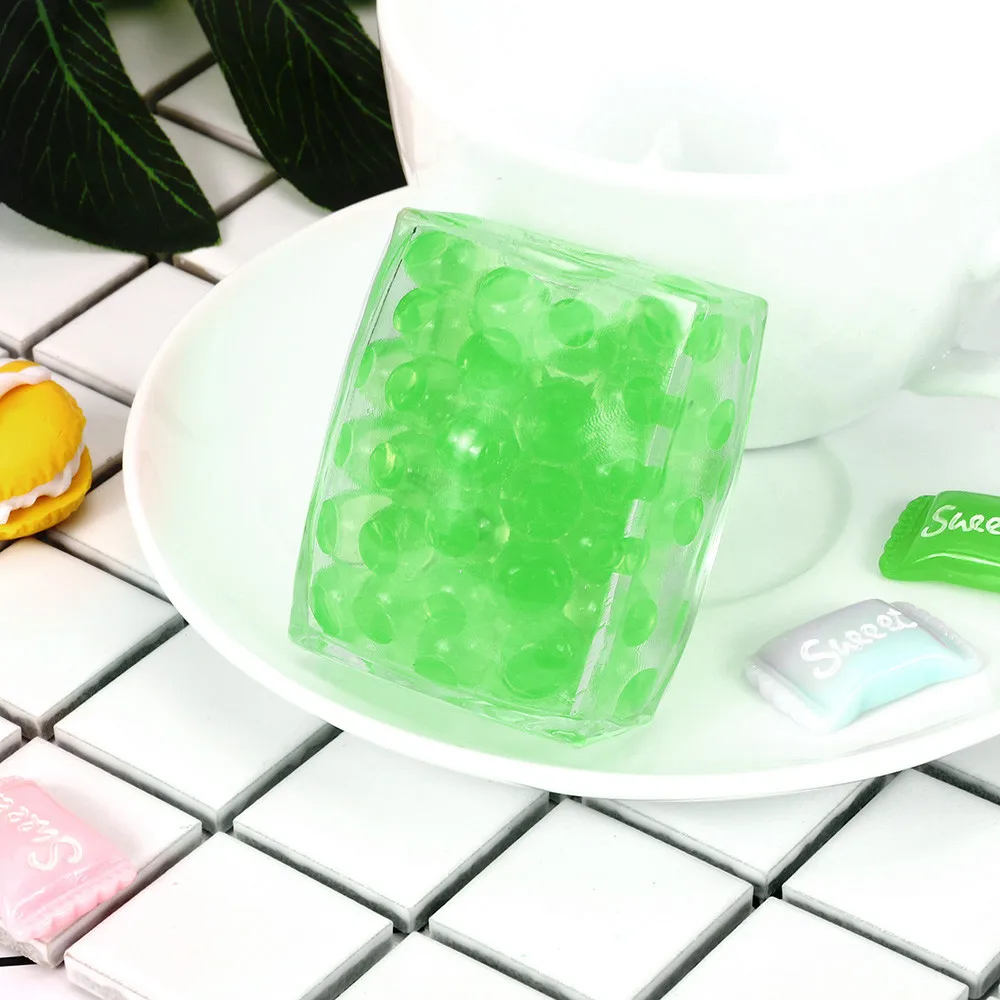 Squishies антистресс снятие стресса шарик мячик мягкие Забавные игрушки сжимаемая силиконовая форма для кубиков 25S8102 Прямая поставка