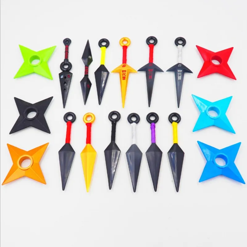 Полный комплект Аниме Наруто Косплей игрушка Метательное оружие реквизит ниндзя