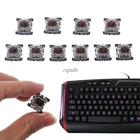 10 шт., 3 Pin KeyCaps, коричневый механический переключатель клавиатуры для вишневой клавиатуры MX Z09, Прямая поставка