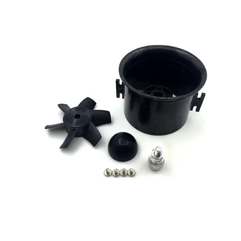 QX MOTOR Brand 70 мм EDF KIT с 6 лезвиями Ducted Fan Suit для RC самолета прямая покупка завода|Детали