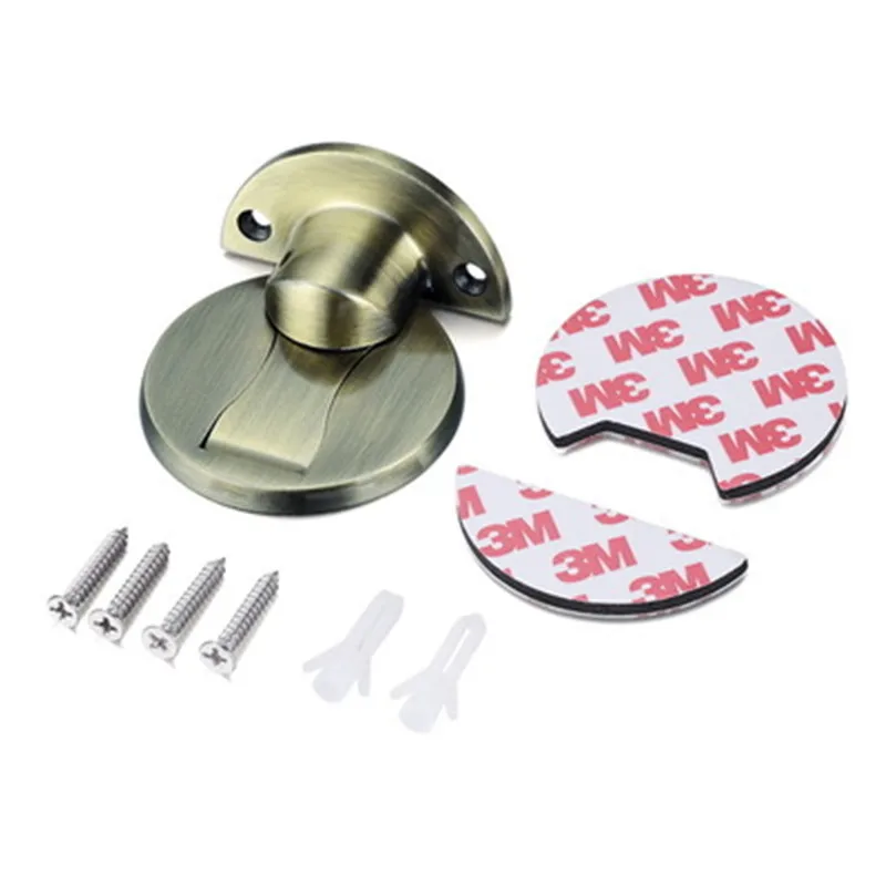 Магнитные дверные стопоры 304 из нержавеющей стали скрытые держатели туалетный