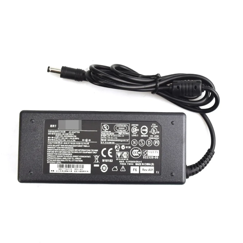 Адаптер питания для ноутбука Lenovo G450 G465 Y530 Y550 G430 19 в 4 74 А зарядное устройство