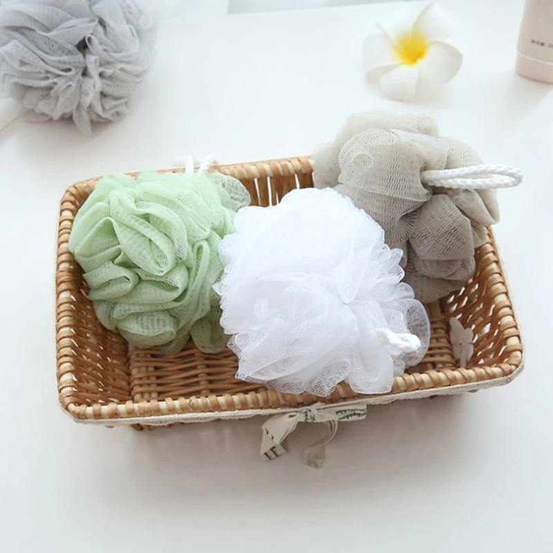 Скруббер для чистки тела сетчатая губка душа модный шарик ванны классные Бальные