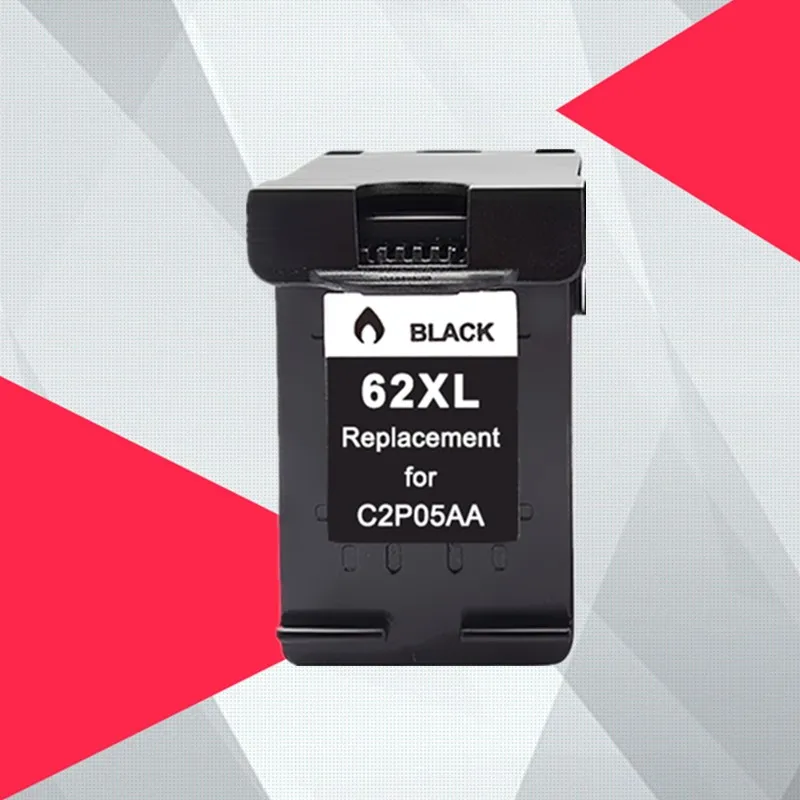 1PK Совместимость 62XL сменный картридж для принтера HP 62 XL Envy 5640 OfficeJet 200 5540 5740 5542 7640
