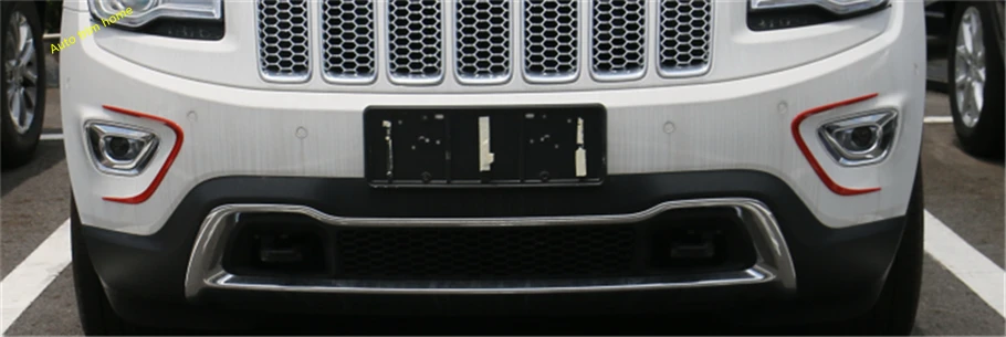 2 цвета на выбор! Для Jeep Grand Cherokee ABS передний головной светильник лампы век накладка 2 шт./компл