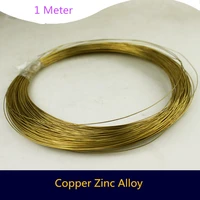 1pcslot yt1313b diameter 0 5mm brass wire copper alloy free shipping 1 meters sell at a loss h62 copper zinc alloy