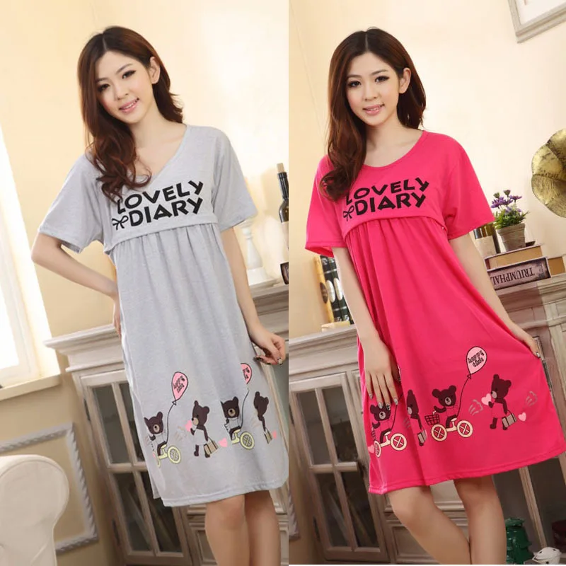 Милые летние средства ухода за кожей для будущих мам пижамы одежда беременных