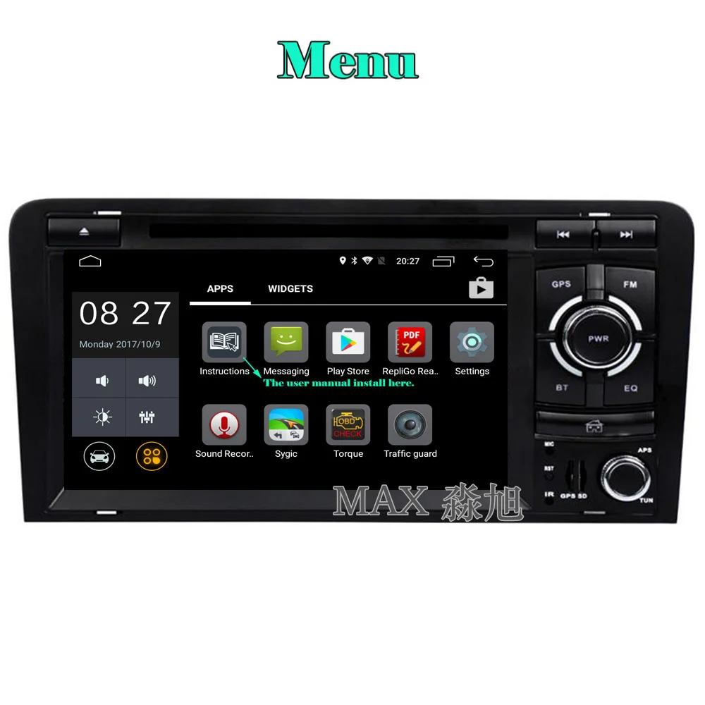 Le MAX 2G для Audi A3 2003-2011 автомобиль радио gps навигации Системы CD-плеер Bluetooth