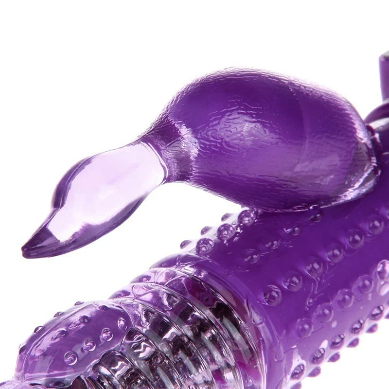 G spot фаллоимитатор Кролик вибратор двойной вибрации Водонепроницаемый женский