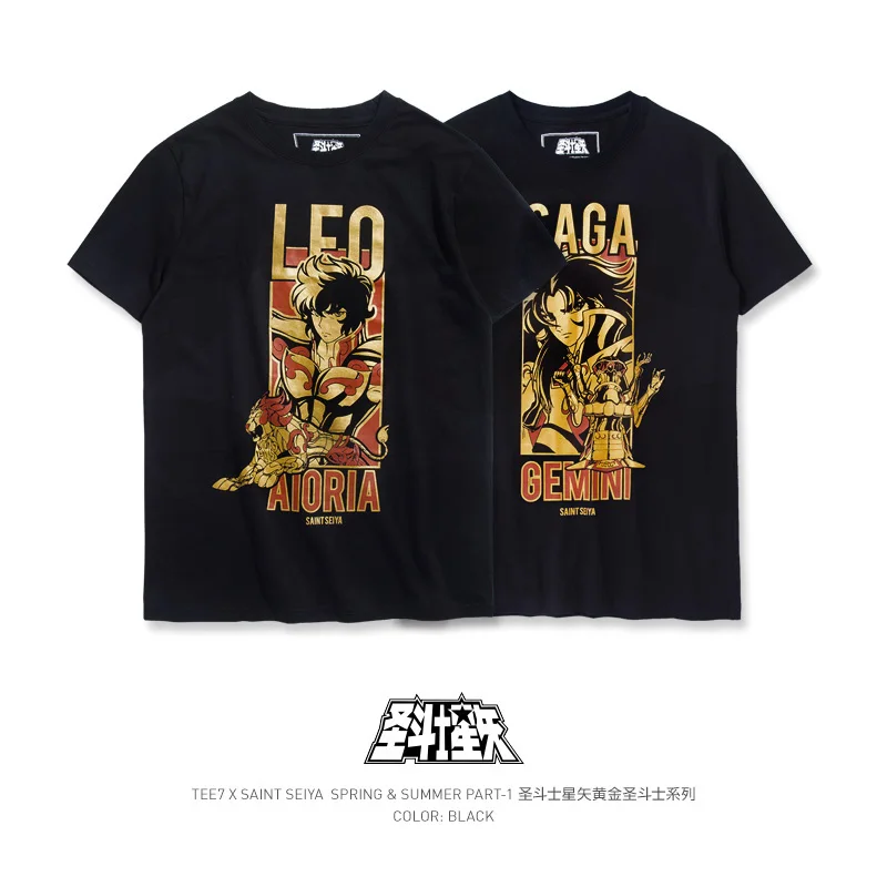 TEE7 модная классическая футболка с аниме Saint Seiya для мужчин и женщин 3d Футболка