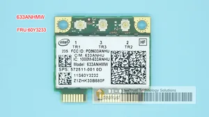Сетевая карта для Intel 6300 633ANHMW 6300AN Centrino Ultimate-N 6300 FRU 60Y3233 WiFi для thinkpad Y460 Y560 T420 t430 X230