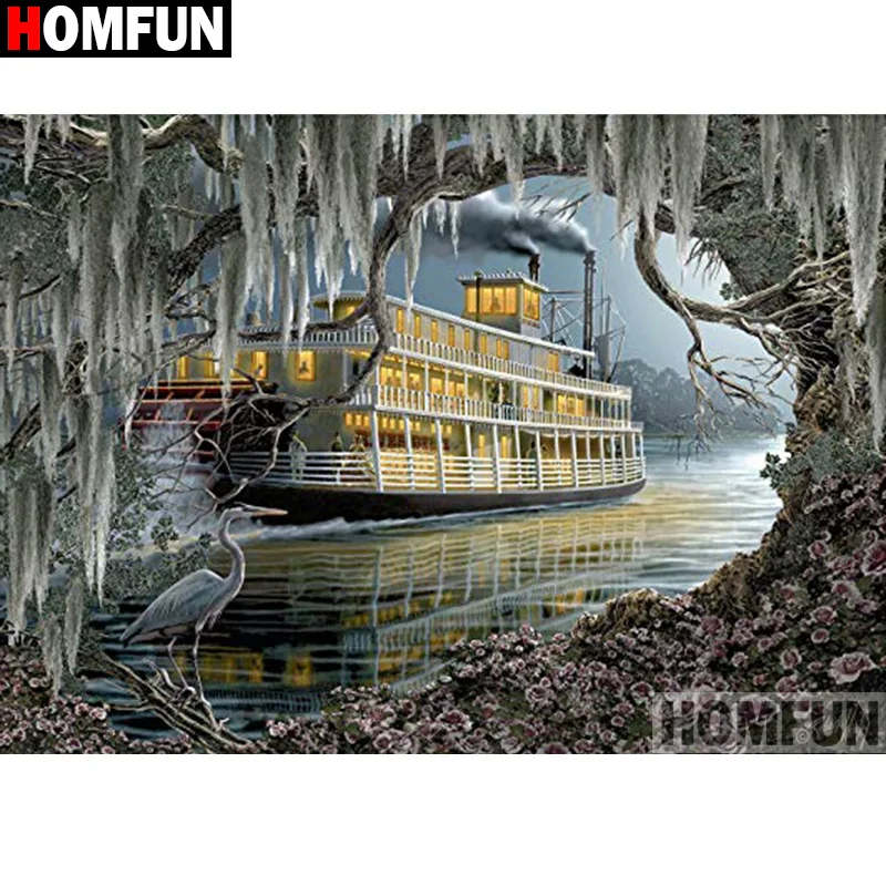 Алмазная 5d вышивка HOMFUN A18842 картина с полными квадратными/круглыми стразами