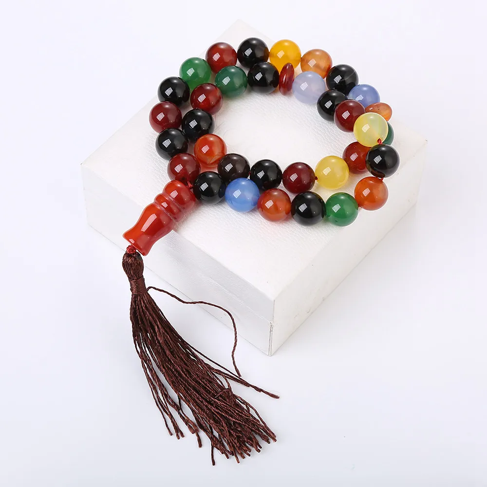 Исламские молитвенные Бусы Tasbih мусульманские подвески ювелирные изделия 100%