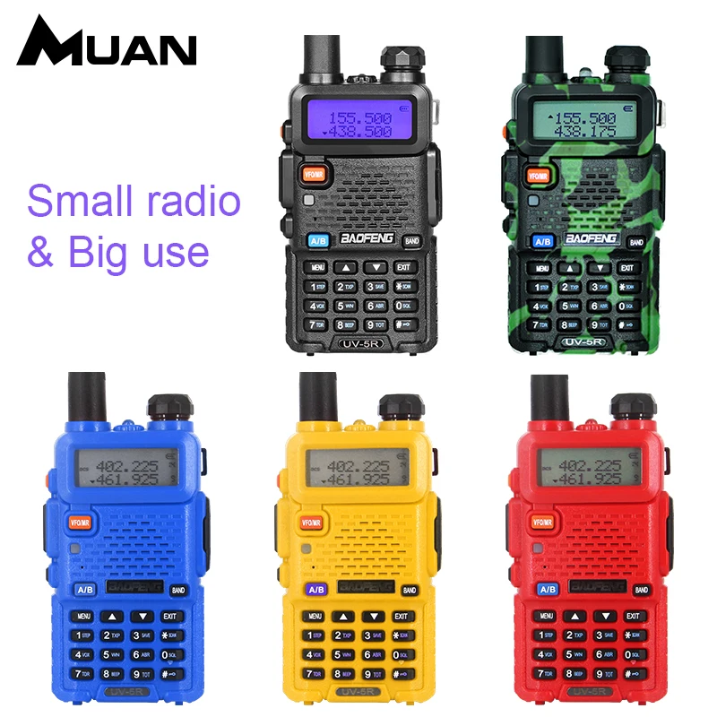 Baofeng UV 5R Двухканальные рации Dual Band Радио приемник 136 174 мГц/400 520 мГц 128ch