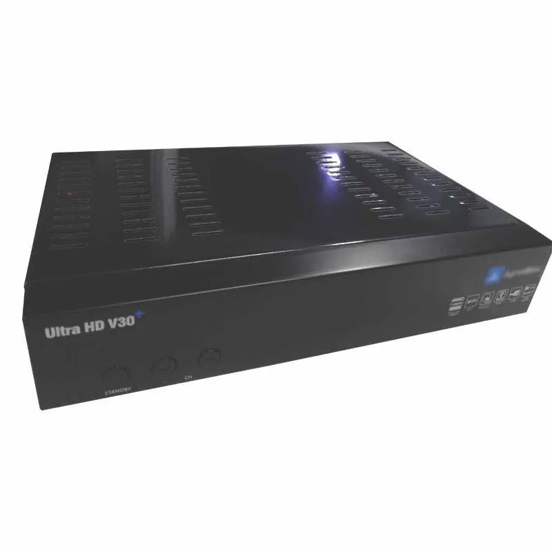 Спутниковый ресивер цифровой FTA TOCOMFREE Ultra HD V30 Full HD 8PSK+ cccam newcamd двойной тюнер ATSC