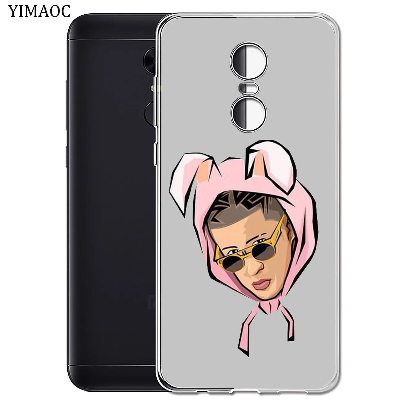 Мягкий силиконовый чехол YIMAOC Bad Bunny Russ diemon для Xiaomi MI Redmi 8A 7A 6A 5A 4X Note 8 7 6 Pro 5 Plus |