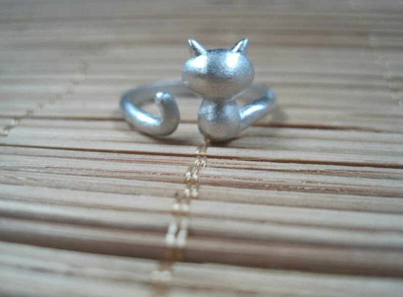 Женское Открытое кольцо из стерлингового серебра 925 пробы регулируемое S925 Anel De