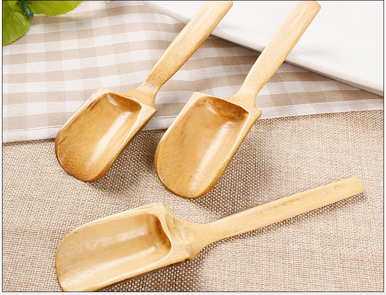 

Creative natural bamboo tea shovel tea accessories W9254