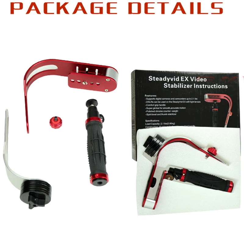 Стабилизатор стедикам для цифровой компактной камеры держатель телефона DSLR Canon