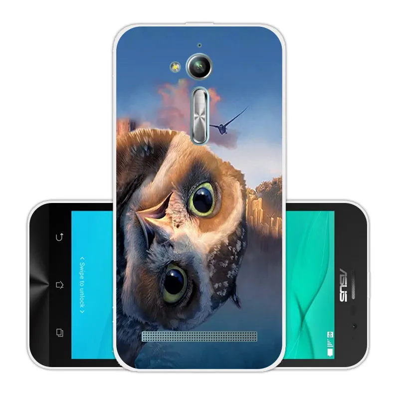 for ASUS ZB500KL Soft TPU Gel Back Cover Clear Silicone Zenfone Go 5.0 inch Skuli Phone Cases Funda Capa |
