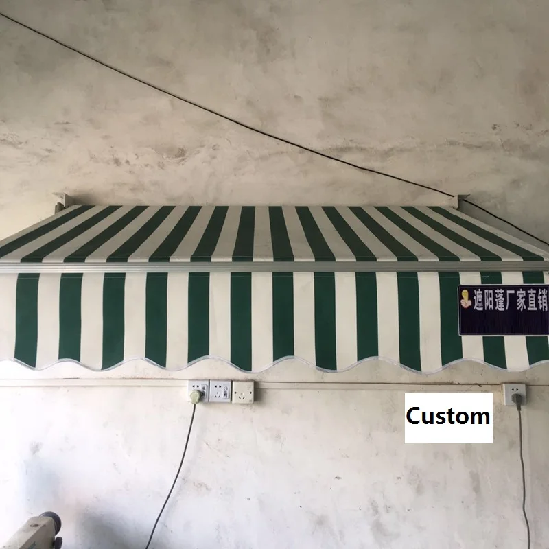 Солнцезащитная занавеска на заказ плотная уличная ткань из брезента для