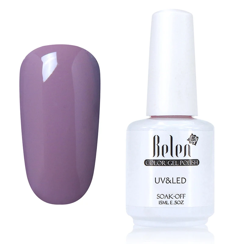 1579 Belen 15ML Gelpolish Semi Permanent Gel Nail Polish 3D Professional Glitter Soak Off UV LED Gel Lacquer Gel Varnish Lak - Цвет: 1579