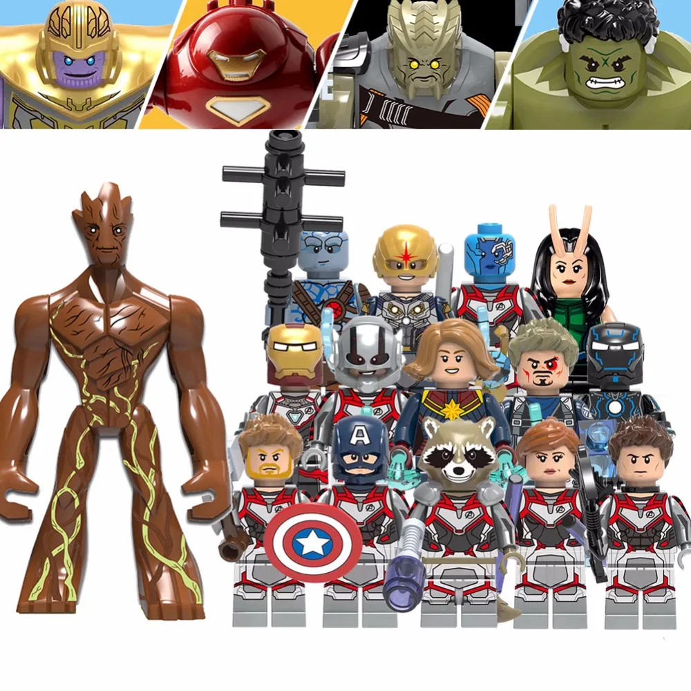 Мстители 4 Endgame танос Халк Железный человек Капитан чудо-яд граут Гарри Куинн
