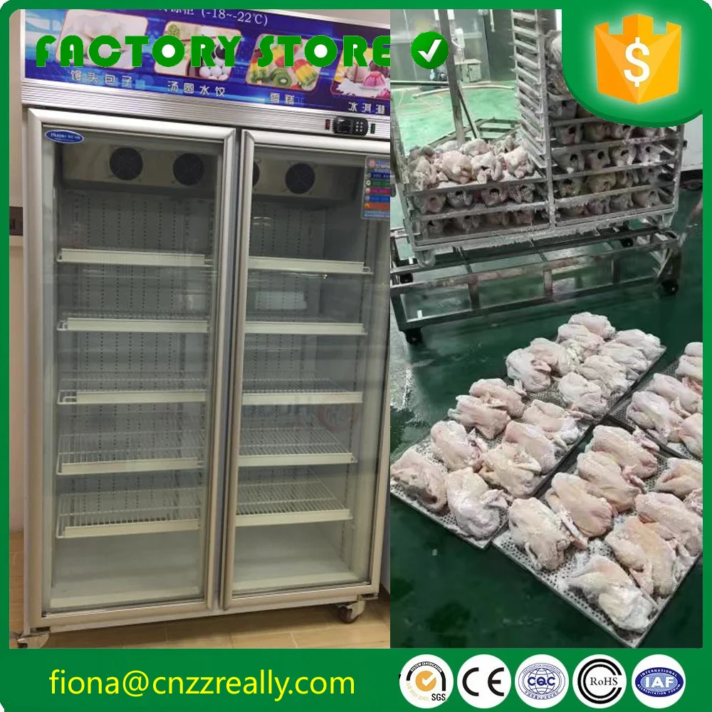 

18 to 0 degree temperature Top sale 1.2 cubic meter Two- door vertical fresh beer fresh cabinet display CFR price for sale