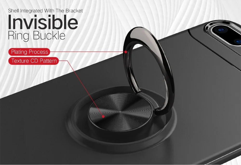 For Huawei P9 10 20 30 pro Lite shell P10 Plus car magnetic soft P smart 2019 silicone ring invisible bracket phone |