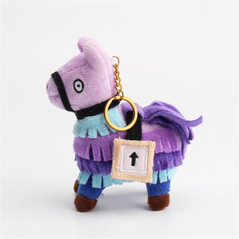 Fortnight Fortinet Battle Royale Troll Stash Llama плюшевая лошадь игрушки Альпака брелок чучело