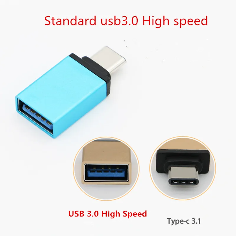 Antirr USB 3 1 Type C папа к 0 OTG металлический адаптер конвертер синхронизации данных