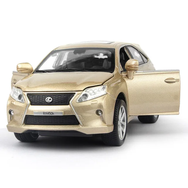VB32293Y no box Высокое моделирование 1:32 Lexus rx450 литая под давлением модель автомобиля игрушка с инерционным механизмом модель автомобиля классические детские игрушки для детей - Цвет: VB32293Y no box