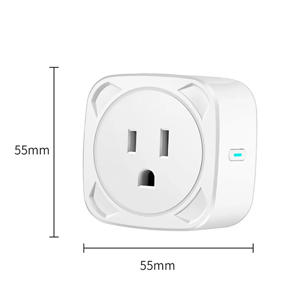 Умная Wi-Fi розетка с переключателем для дома Amazon Alexa/google электрическая 10 А 1000-2400 Вт