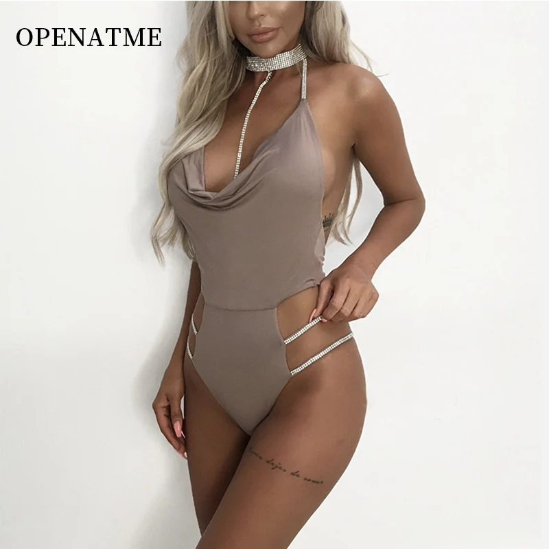OPENATME 2019 женские взрывы сексуальные бриллианты Глубокий V открытая спина