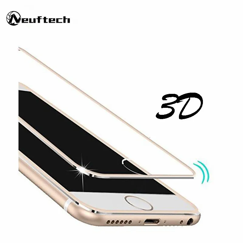 3D Curved Titanium Protective Glass on the For iPhone 6S 8 7 6 S Plus 5 5S SE X 10 XS MAX XR 3d Tempered Screen Protector | Мобильные