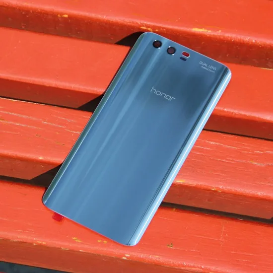 Gray HUAWEI назад корпус батареи для Huwei честь 9 STF-AL00 5,1" Назад сзади Стекло случае - Цвет: Gray