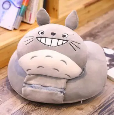 

cactus crown unicorn totoro u shaped nap pillow hand warmer stuffed toys cushion plush birthday christmas gift toy #1725