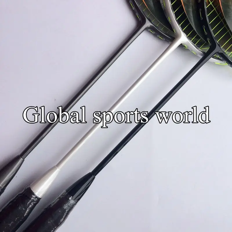 Сверхлегкая ракетка для бадминтона из углеродного волокна 4U 82g 100% с 3D лезвием N80 2