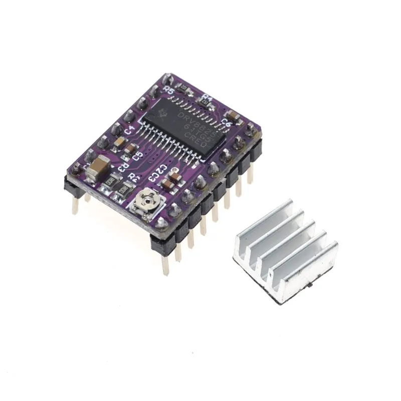 Запчасти для 3D принтера 1 шт. Stepstick Drv8825 Драйвер шагового двигателя Reprap 4 PCB плата +