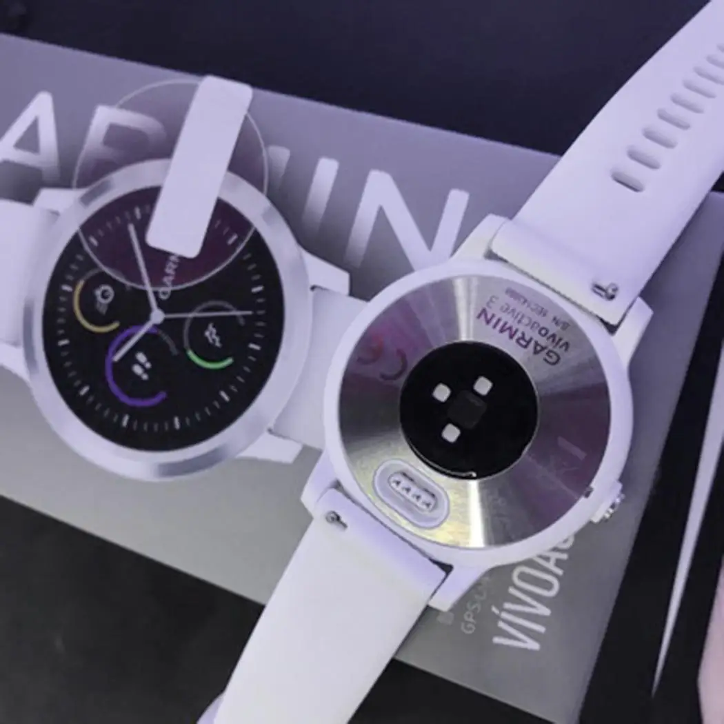 Закаленное стекло 9H Смарт-часы экран Защитная пленка для Garmin прозрачный Vivoactive 3 |