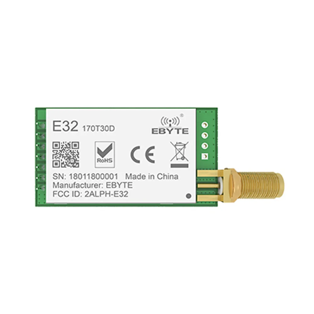 LoRa большой диапазон SX1278 170 МГц 1 Вт антенна SMA беспроводной трансивер передатчик