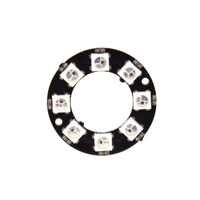 Thinary Electronic 1 шт. светодиодное кольцо RGB 8 бит WS2812 5050 светодиоды + встроенные
