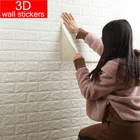 3D Наклейка на стену, 70 х38, самоклеящиеся обои, кирпич, для гостиной, для детской комнаты, водонепроницаемая домашняя декоративная наклейка на стену