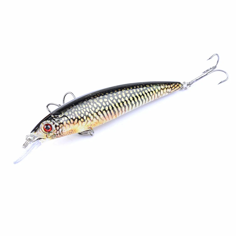 

6Pcs/lot 11cm/14g fishing lure minnow wobblers High Quality fishing lures Painted leurre peche isca artificial baits hard lure